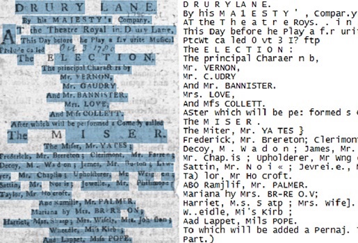 Theatrical Playbills from the British Library